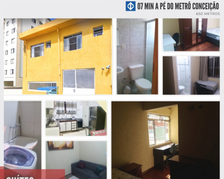 Imagem 3 da galeria do anúncio: Suítes(quarto + wc) privadas - Metrô Saúde/S.Judas/Conceição