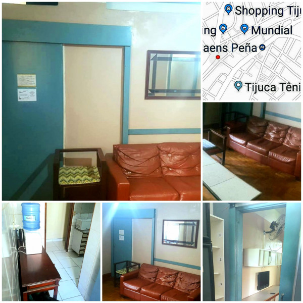 Imagem 6 da galeria do anúncio: Imóvel Feminino Quarto Vaga Aluguel 250m Metrô Tijuca Sae Pe