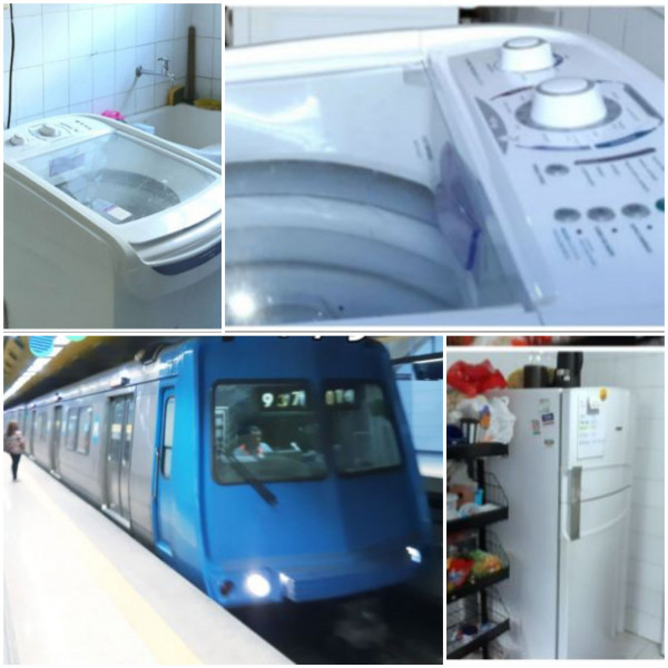 Imagem 15 da galeria do anúncio: Aluguel Feminino Quarto c/Vaga 250m Metrô Tijuca Saens Pena