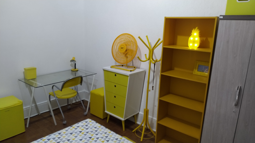 Imagem 5 da galeria do anúncio: Quarto Individual Mobiliado no Centro de SP
