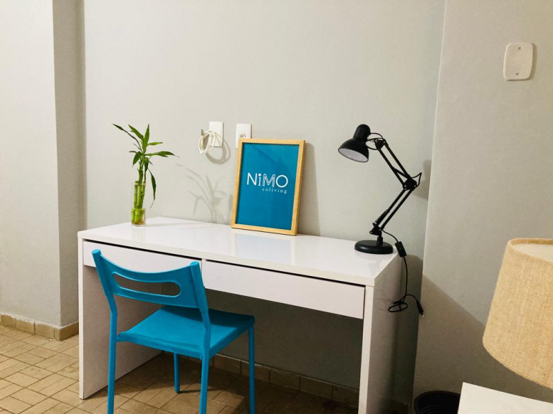 Imagem 3 da galeria do anúncio: NIMO COLIVING-QUARTOS INDIVIDUAIS 10 MIN DO METRÔ SANTA CRUZ