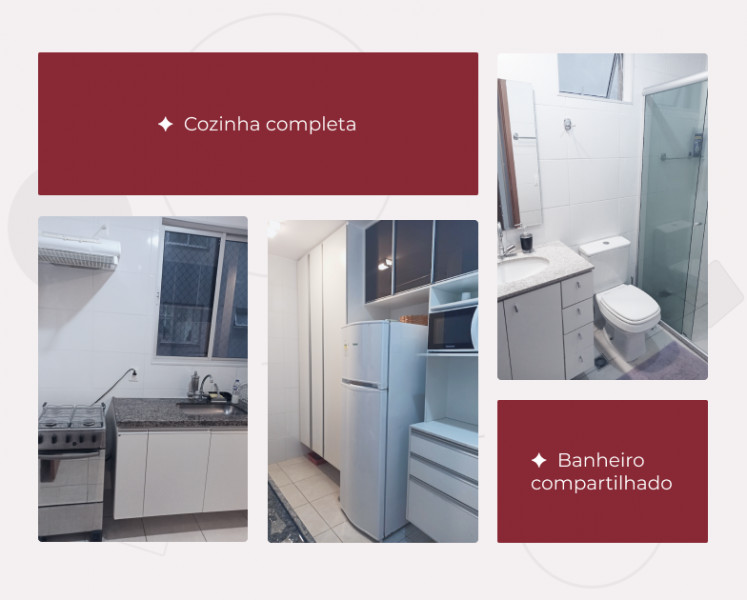 Imagem 4 da galeria do anúncio: Quarto individual 8 minutos da UFMG