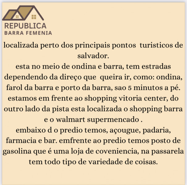 Imagem 6 da galeria do anúncio: � 𝐑𝐄𝐏𝐔𝐁𝐋𝐈𝐂𝐀 𝐁𝐀𝐑𝐑𝐀 𝐅𝐄𝐌𝐈𝐍𝐈𝐍𝐀