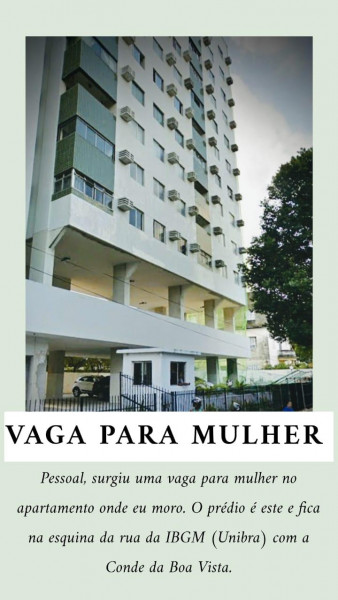 Imagem 1 da galeria do anúncio: Quarto com ótima localização, seguro e limpo.