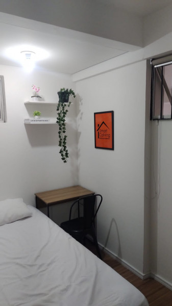 Imagem 1 da galeria do anúncio: QUARTO SOLTEIRO VILA OLIMPIA PREÇO PROMOCIONAL.