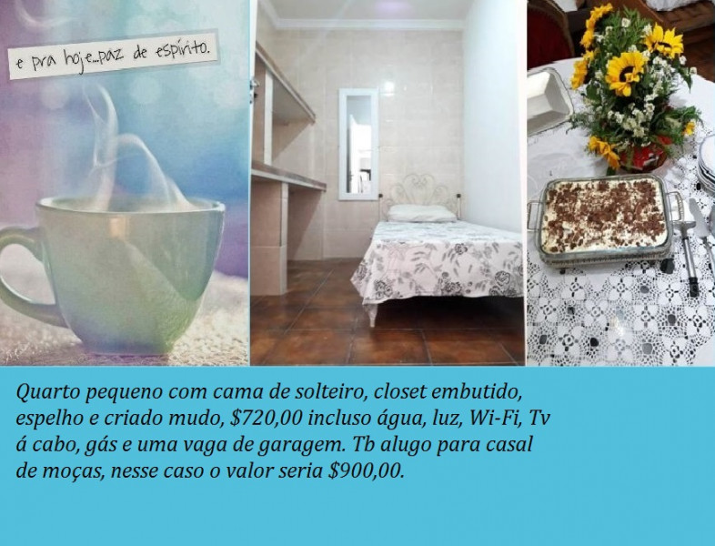 Imagem 8 da galeria do anúncio: Quarto Ind. Casa Só Moças, Px. Metrô Penha!