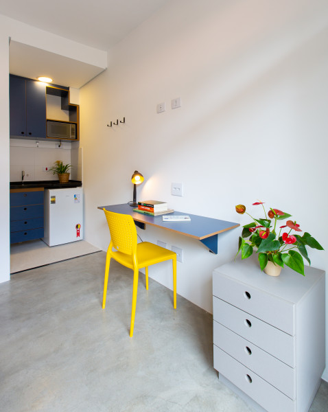 Imagem 6 da galeria do anúncio: Studio mobiliado com contas inclusas