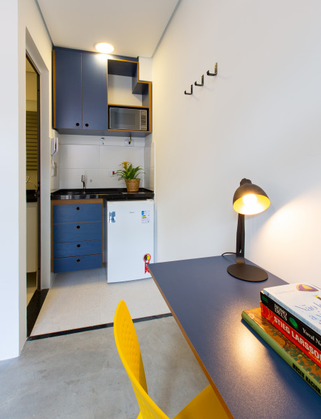 Imagem 5 da galeria do anúncio: Studio mobiliado com contas inclusas