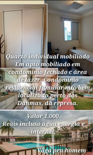 Imagem 7 da galeria do anúncio: ALUGO QUARTO PERTO LAGO,  DAMHA 1 , 5 MINUTOS CENTRO