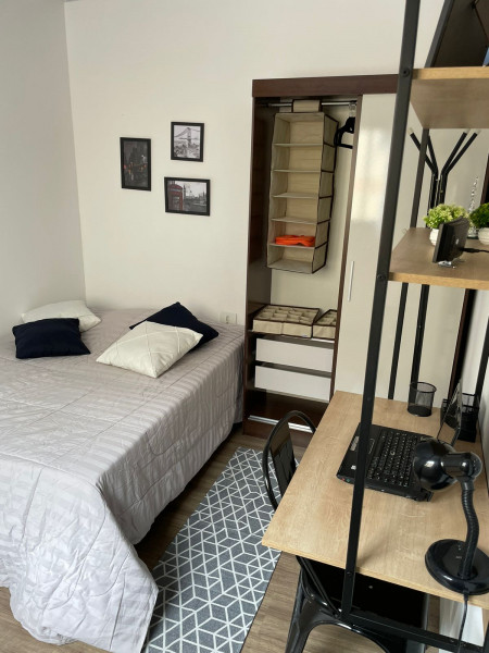 Imagem 1 da galeria do anúncio: QUARTO DE CASAL INTEIRO DECORADO VILA OLIMPIA