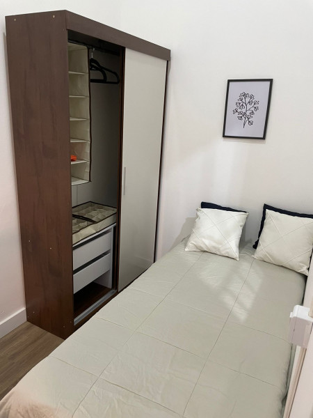 Imagem 1 da galeria do anúncio: QUARTO DE SOLTEIRO DECORADO VILA OLIMPIA - ZONA SUL SP