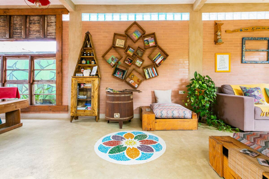 Imagem 11 da galeria do anúncio: Suíte privativa_Casa Flor Raiz