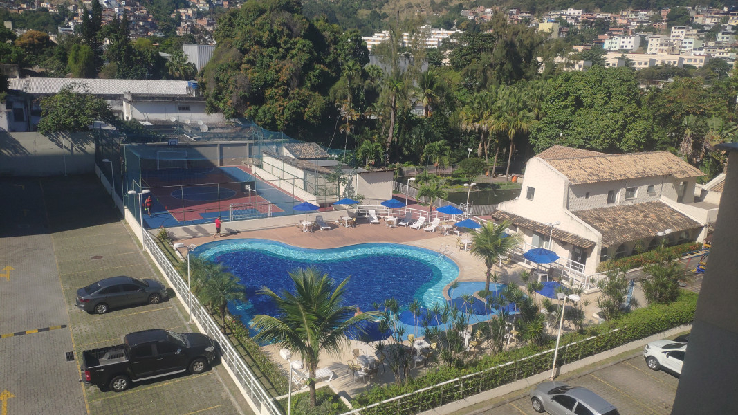 Imagem 9 da galeria do anúncio: Suíte individual mobiliada na Praça Seca