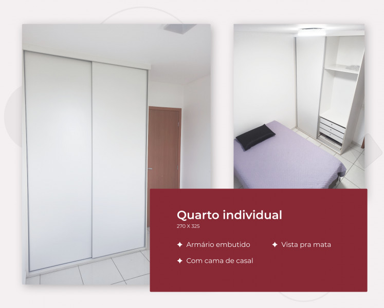 Imagem 2 da galeria do anúncio: Quarto individual 8 minutos da UFMG