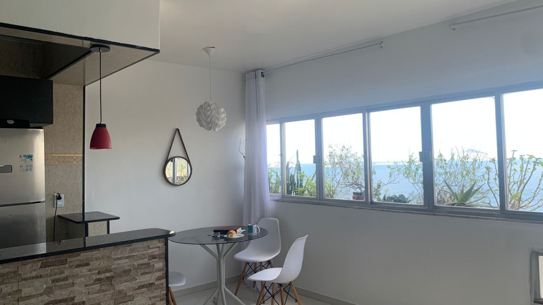 Imagem 12 da galeria do anúncio: Quarto individual vista pro mar