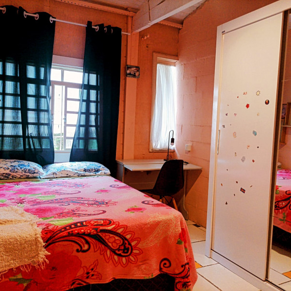 Imagem 16 da galeria do anúncio: quarto individual com cama de casal