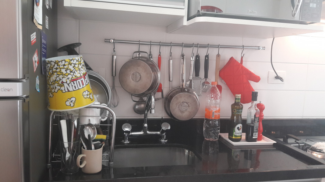 Imagem 6 da galeria do anúncio: Quarto mobiliado, AP bem localizado, perto do metro moema