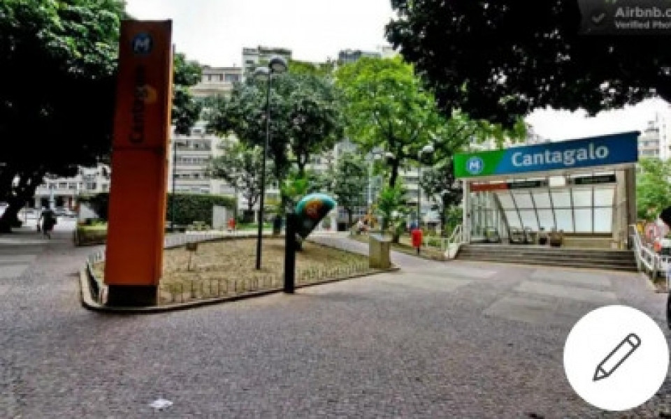 Imagem 15 da galeria do anúncio: Quarto com vista p/ a montanha em frente ao Metro Cantagalo