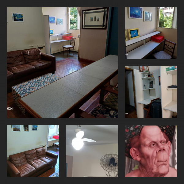 Imagem 13 da galeria do anúncio: Aluguel Feminino Quarto c/Vaga 250m Metrô Tijuca Saens Pena