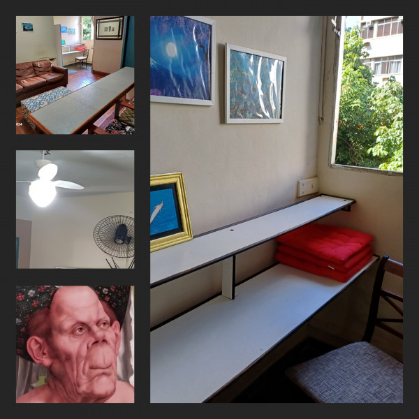 Imagem 2 da galeria do anúncio: Aluguel Simples Quarto e Vaga 250m Metrô Tijuca Saens Pena