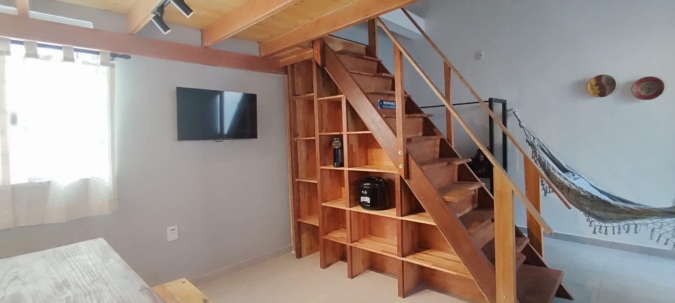 Imagem 5 da galeria do anúncio: Studio 7 Completo com Alexa. Casa 364 Santos