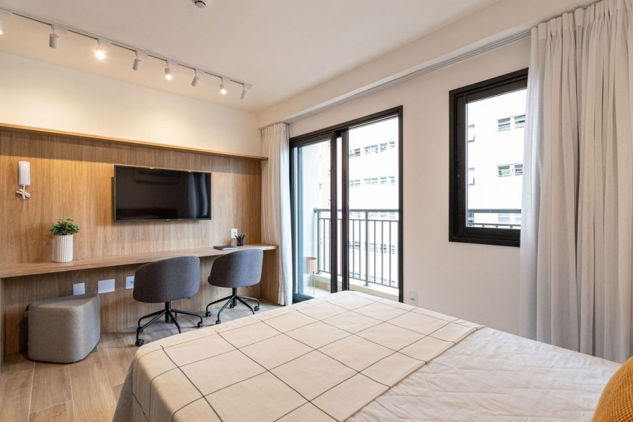 Imagem 18 da galeria do anúncio: Apartamento com 1 Quarto para alugar, 26m² - Perdizes