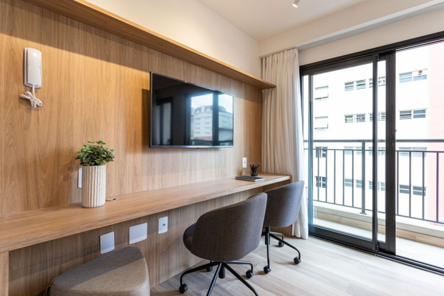 Imagem 1 da galeria do anúncio: Apartamento com 1 Quarto para alugar, 26m² - Perdizes