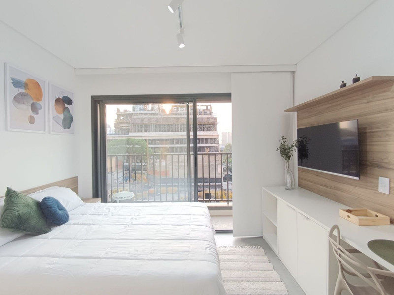 Imagem 6 da galeria do anúncio: Apartamento com 1 Quarto para alugar, 23m² - Brooklin