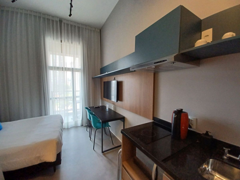 Imagem 13 da galeria do anúncio: Apartamento com 1 Quarto para alugar, 25m² - Brooklin