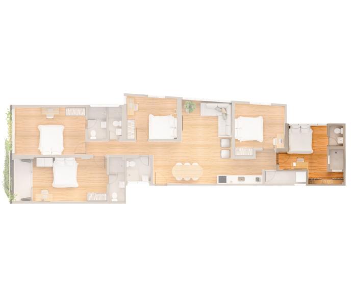 Imagem 1 da galeria do anúncio: Suite individual | Metrô Brigadeiro