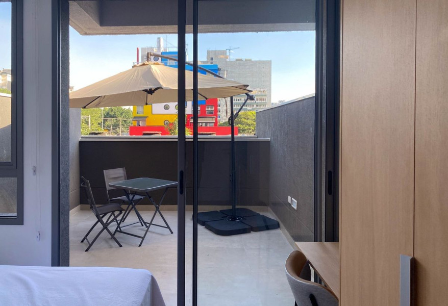 Imagem 3 da galeria do anúncio: Apartamento com 1 Quarto para alugar, 25m² - Santo Amaro