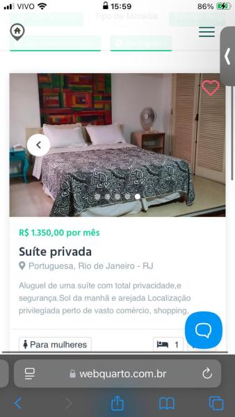 Imagem 3 da galeria do anúncio: Suíte privativa com área de laser