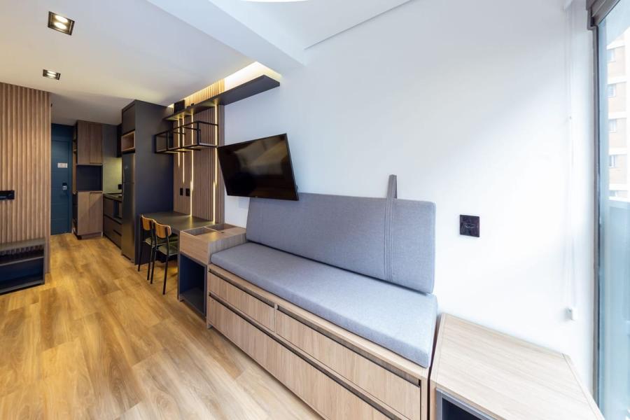 Imagem 25 da galeria do anúncio: Apartamento com 1 Quarto para alugar, 26m² - Pinheiros