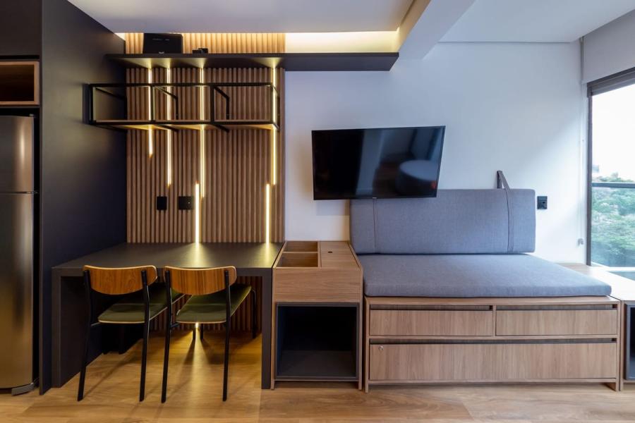 Imagem 23 da galeria do anúncio: Apartamento com 1 Quarto para alugar, 26m² - Pinheiros