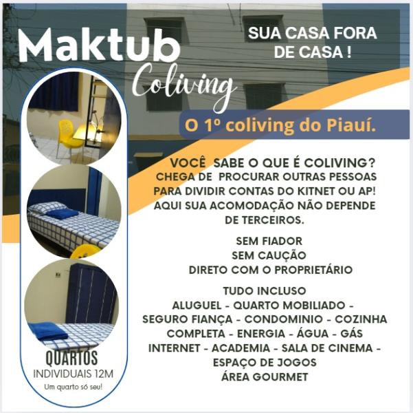 Imagem 5 da galeria do anúncio: Sua casa fora de Casa Maktub Coliving Moradia