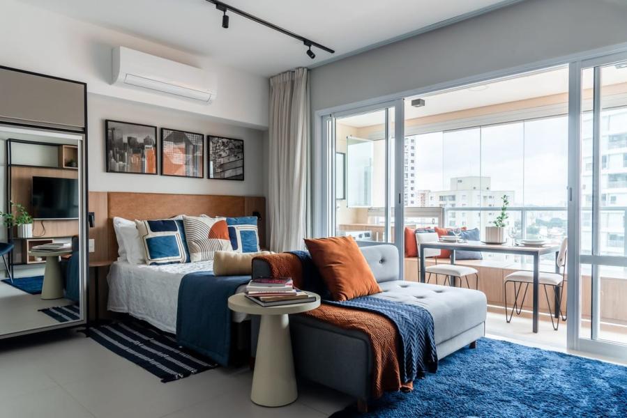 Imagem 11 da galeria do anúncio: Apartamento com 1 Quarto para alugar, 42m² - Brooklin