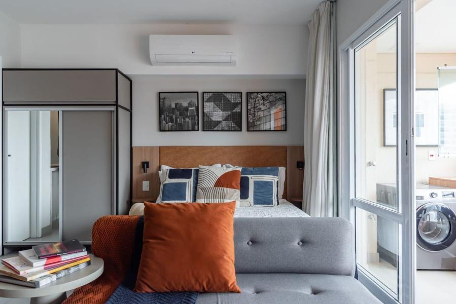 Imagem 2 da galeria do anúncio: Apartamento com 1 Quarto para alugar, 42m² - Brooklin