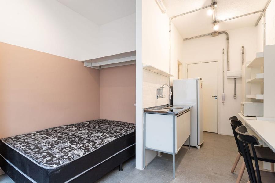 Imagem 21 da galeria do anúncio: Apartamento com 1 Quarto para alugar, 22m² - República