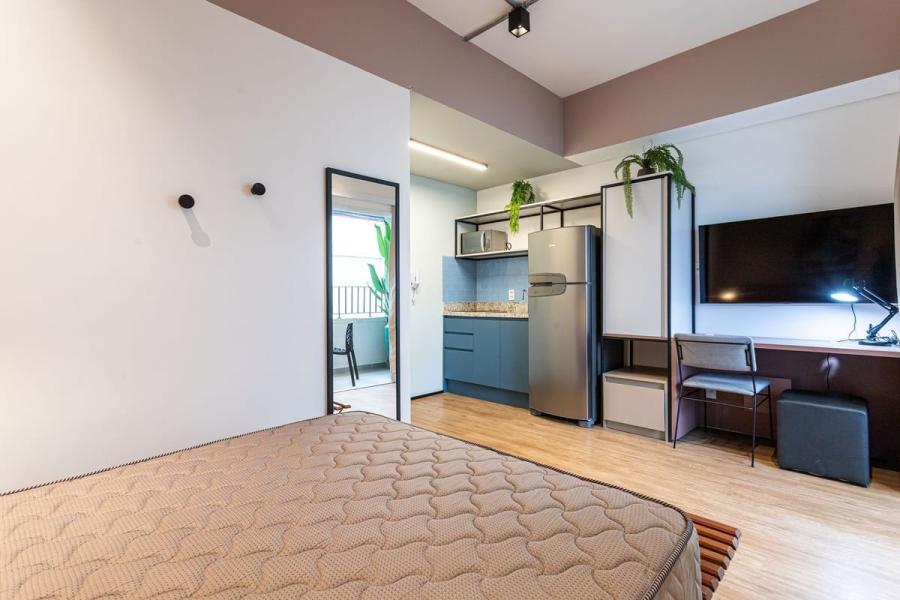 Imagem 8 da galeria do anúncio: Apartamento com 1 Quarto para alugar, 24m² - Campo Elíseos