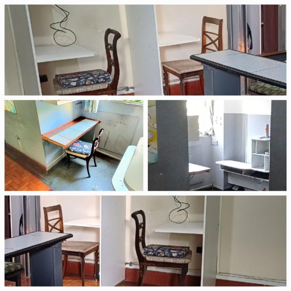 Imagem 5 da galeria do anúncio: Tijuca  250m MetrôS/Taxa Vaga/Quarto Aluguel Femin Saen Pena