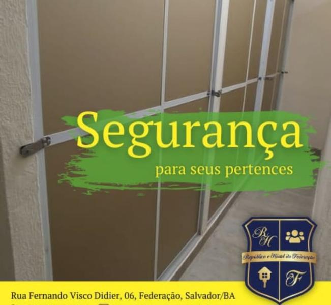 Imagem 12 da galeria do anúncio: VAGAS NA RESIDENCIA ESTUDANTIL NA FEDERAÇÃO.