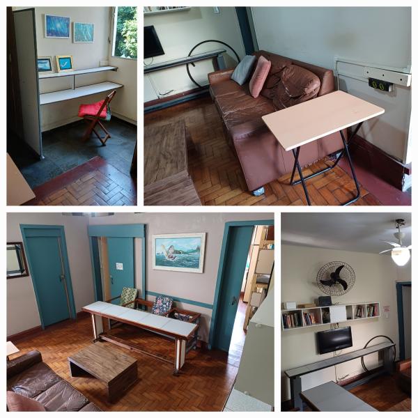 Imagem 5 da galeria do anúncio: A 250m Metrô Tijuca Saes Pena Vaga/Quarto Home Office