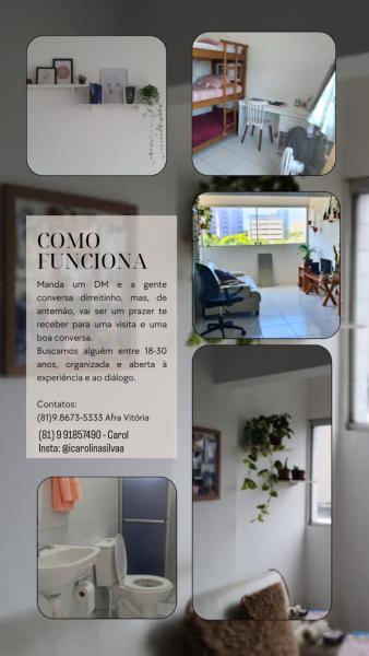 Imagem 2 da galeria do anúncio: Quarto com ótima localização, seguro e limpo.