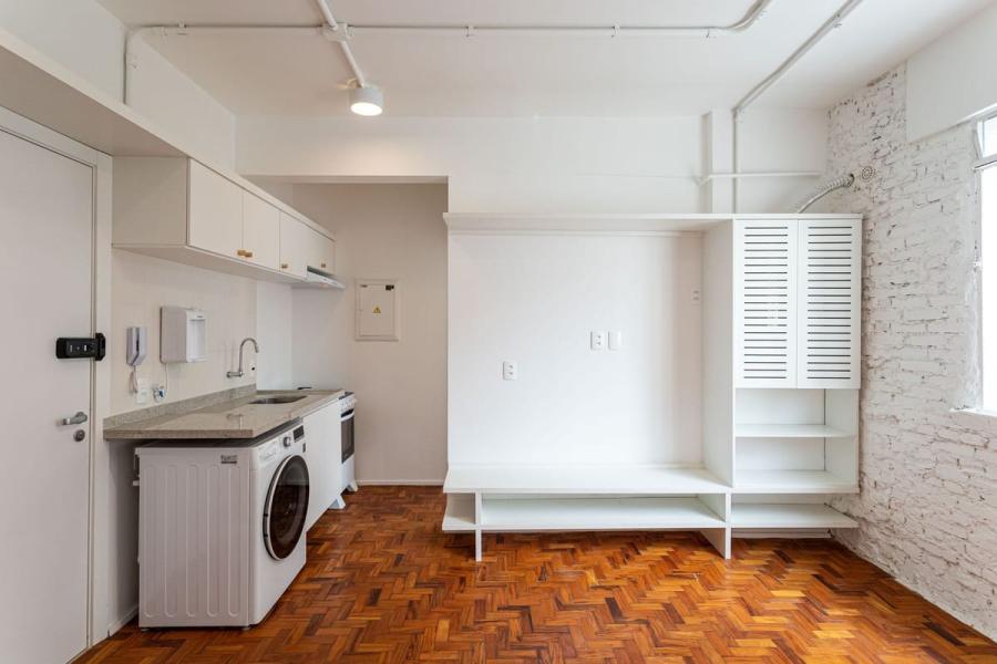 Imagem 4 da galeria do anúncio: Apartamento com 1 Quarto para alugar, 27m² - Pinheiros