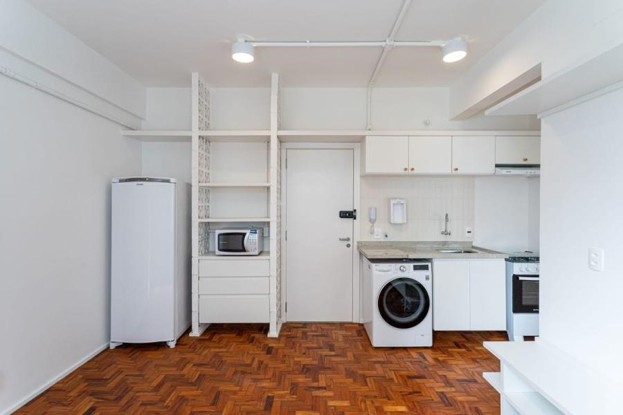 Imagem 2 da galeria do anúncio: Apartamento com 1 Quarto para alugar, 27m² - Pinheiros