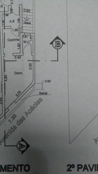 Imagem 1 da galeria do anúncio: Kit net inteira com varanda