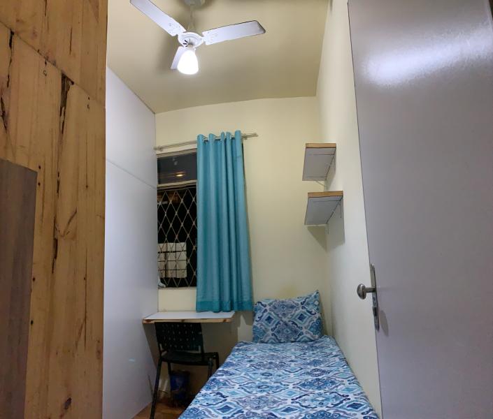 Imagem 3 da galeria do anúncio: Quarto  MASCULINO INDIVIDUAL - CENTRO/PISCINA E QUADRA.